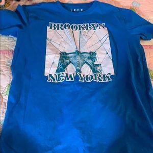 Blue Brooklyn New York shirt